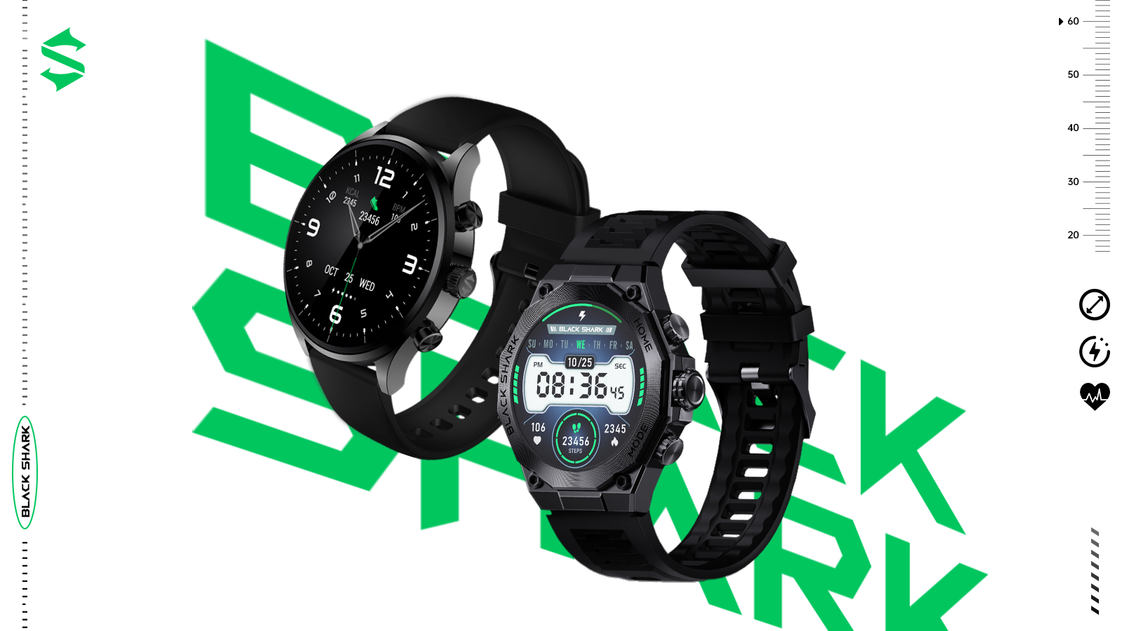 Black Shark Unveils S1 Pro and S1 Classic Smartwatches - Vimarsana News